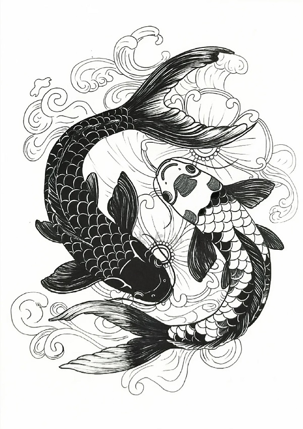 Tranh Vẽ Con Cá 5