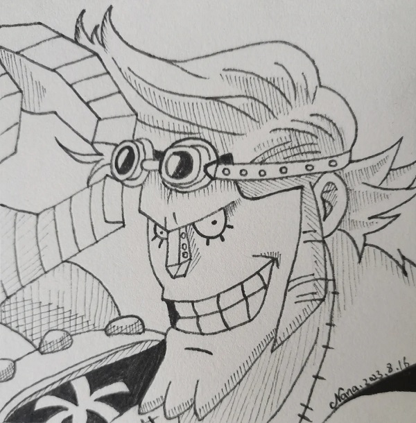 vẽ Franky 7