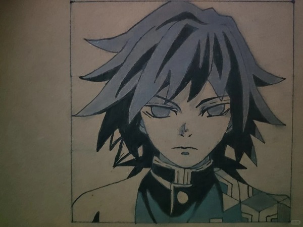vẽ Tomioka Kimetsu no Yaiba