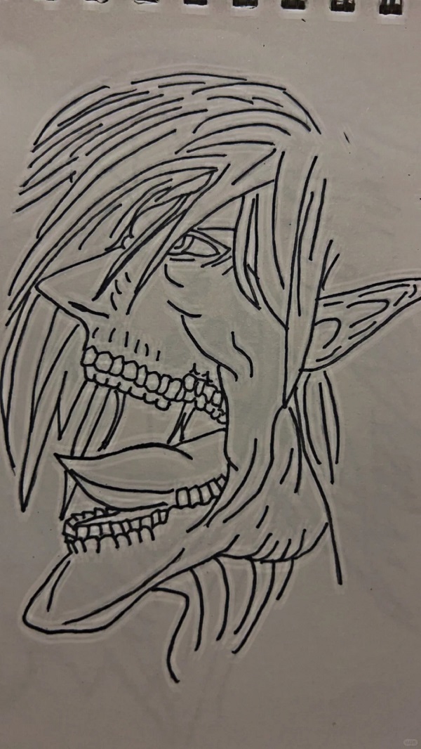 vẽ Eren 12