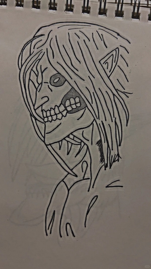 vẽ Eren 14