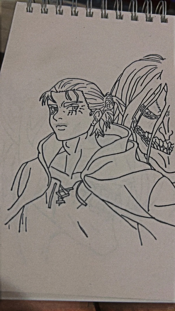 vẽ Eren 18