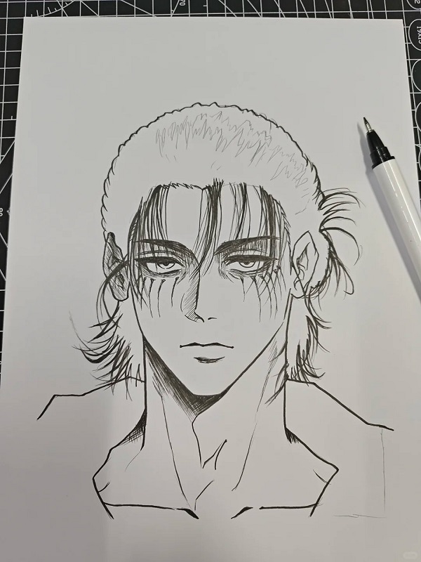vẽ Eren 2