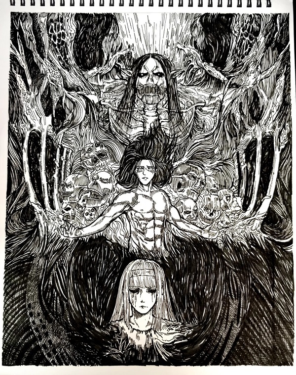 vẽ Eren 34