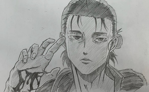 vẽ Eren 7