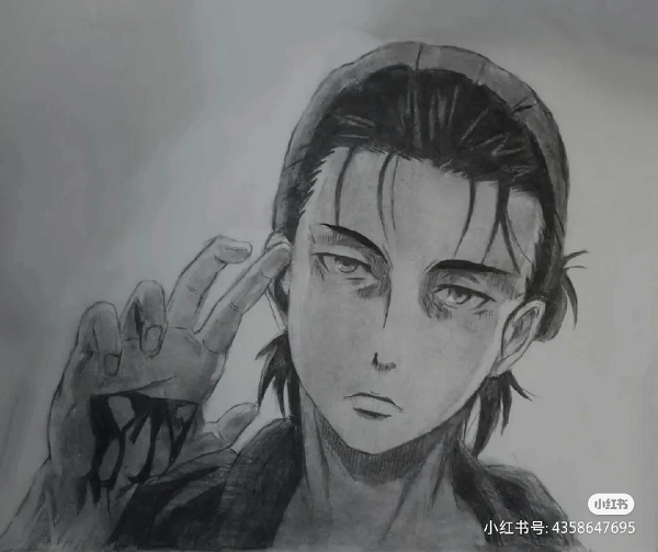 vẽ Eren 8