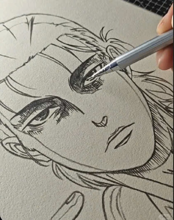 vẽ Eren 9
