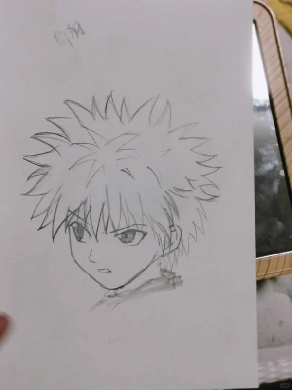Cách vẽ Killua đơn giản mà vẫn giữ được thần thái nhân vật 