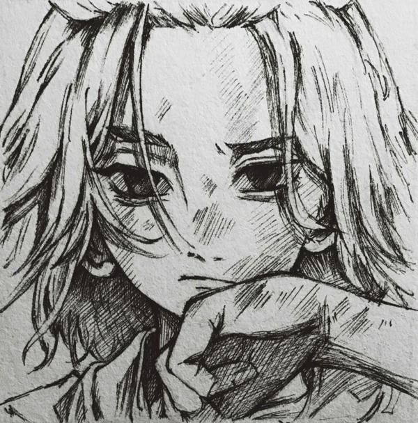 Vẽ Mikey chibi với đôi mắt to tròn cực cute 