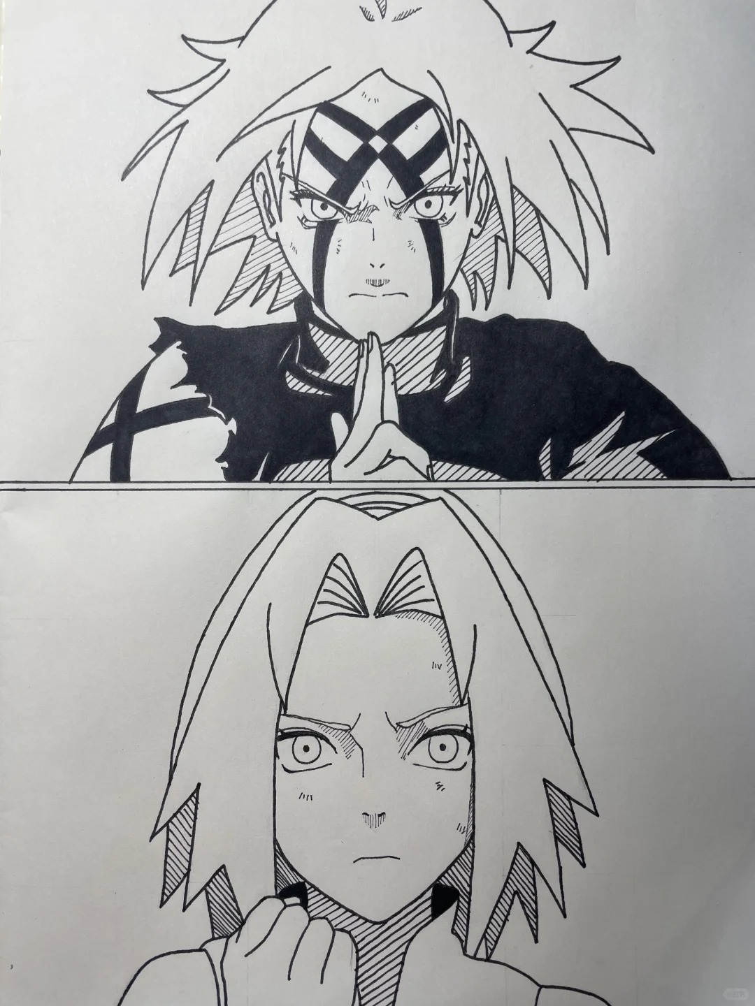 vẽ sakura haruno 1