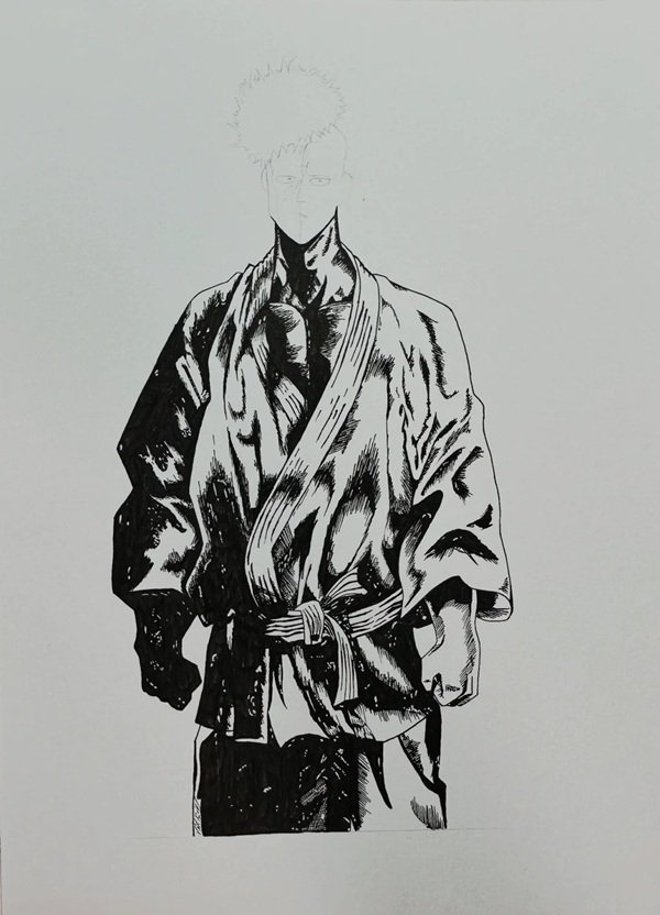 Ảnh vẽ saitama 6