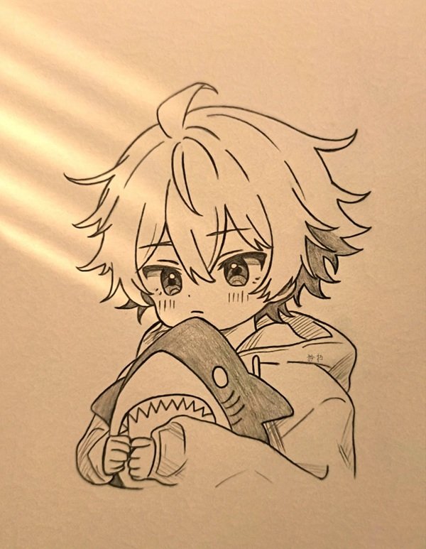 Cách vẽ anime boy​ 