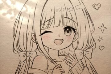 23+ cách vẽ anime girl xinh xỉu ai nhìn cũng phải mê