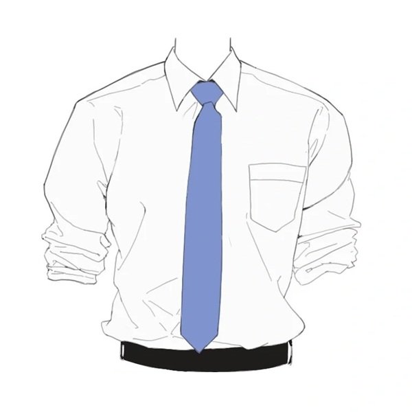 Cách vẽ áo sơ mi​ 3