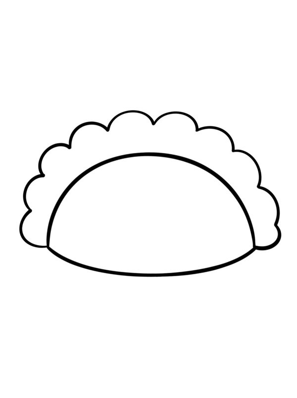 Cách vẽ bánh bao​ dễ thương 2