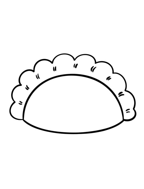 Cách vẽ bánh bao​ dễ thương 3