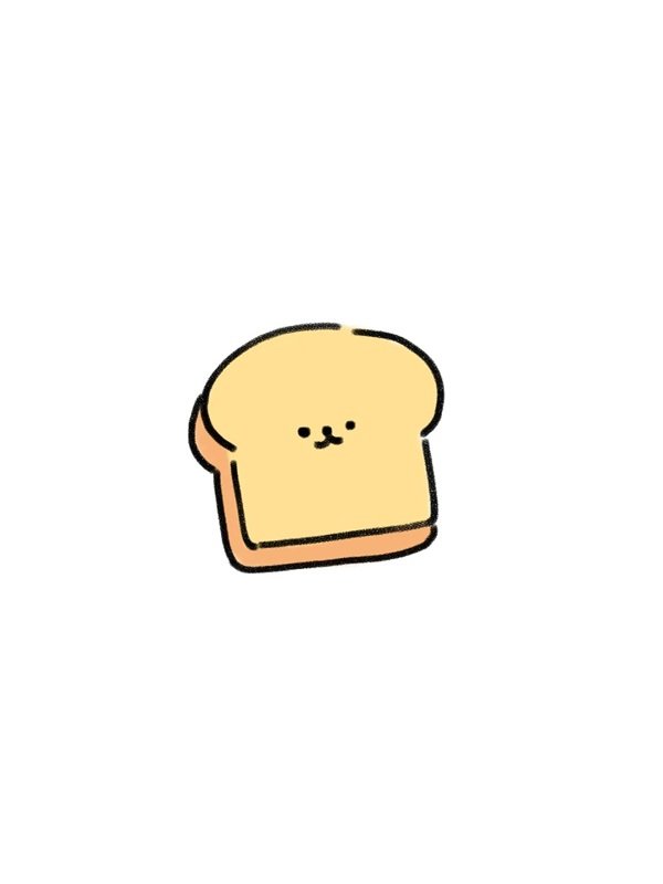 Cách vẽ bánh mì​ 