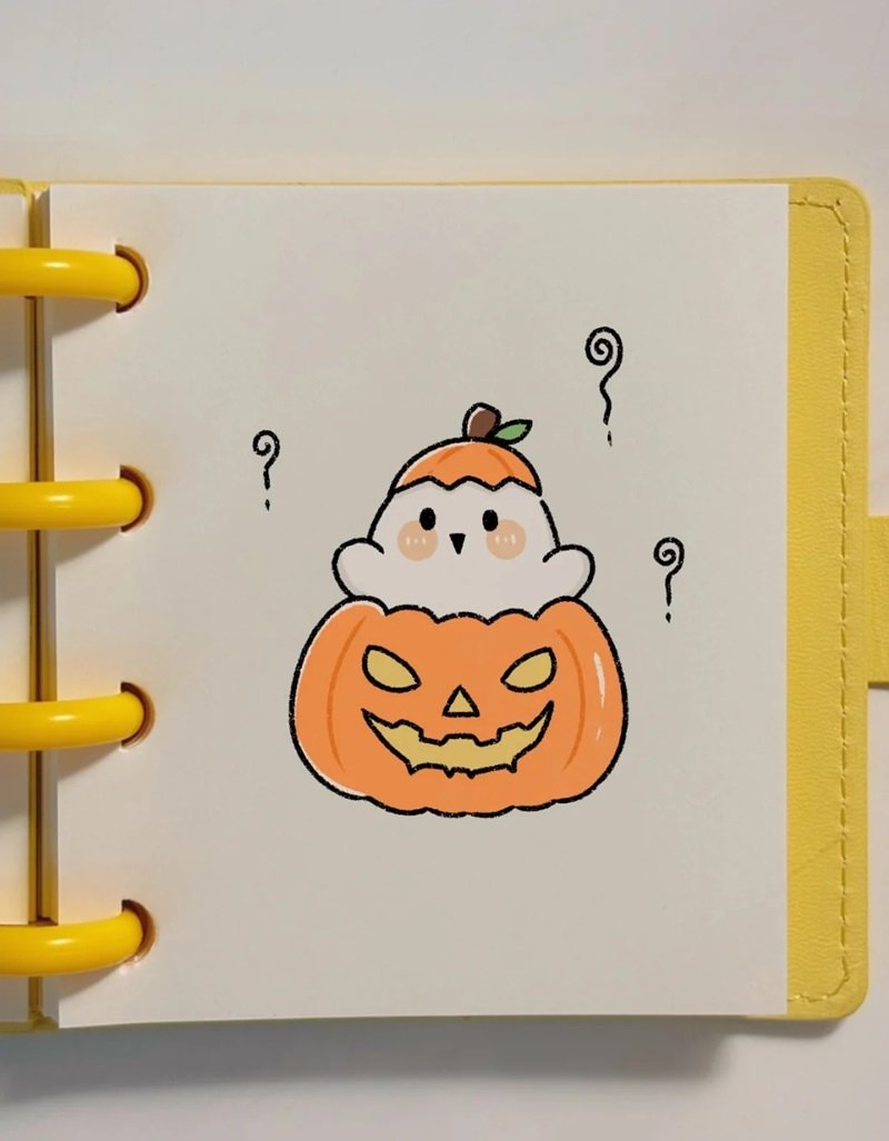 Cách vẽ bí ngô halloween đẹp 