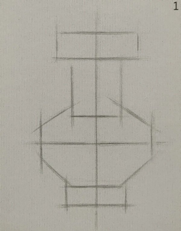 Cách vẽ bình hoa 3d 1