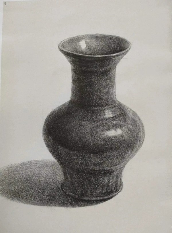 Cách vẽ bình hoa 3d