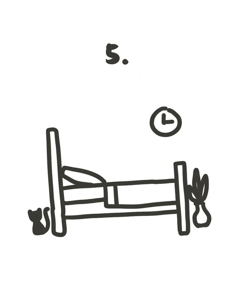 Cách vẽ cái giường 5