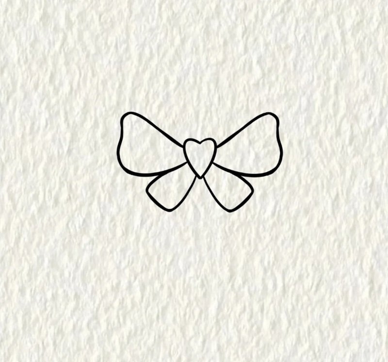 Cách vẽ cái nơ​ 2
