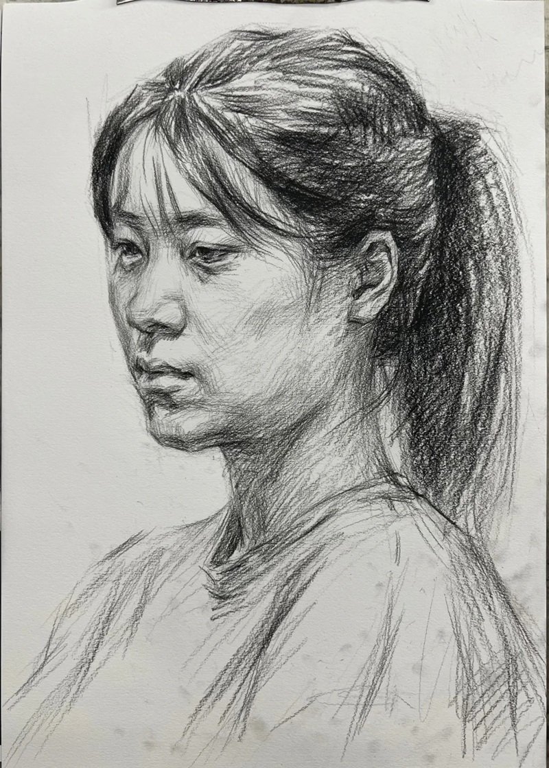 Cách vẽ chân dung đẹp 4