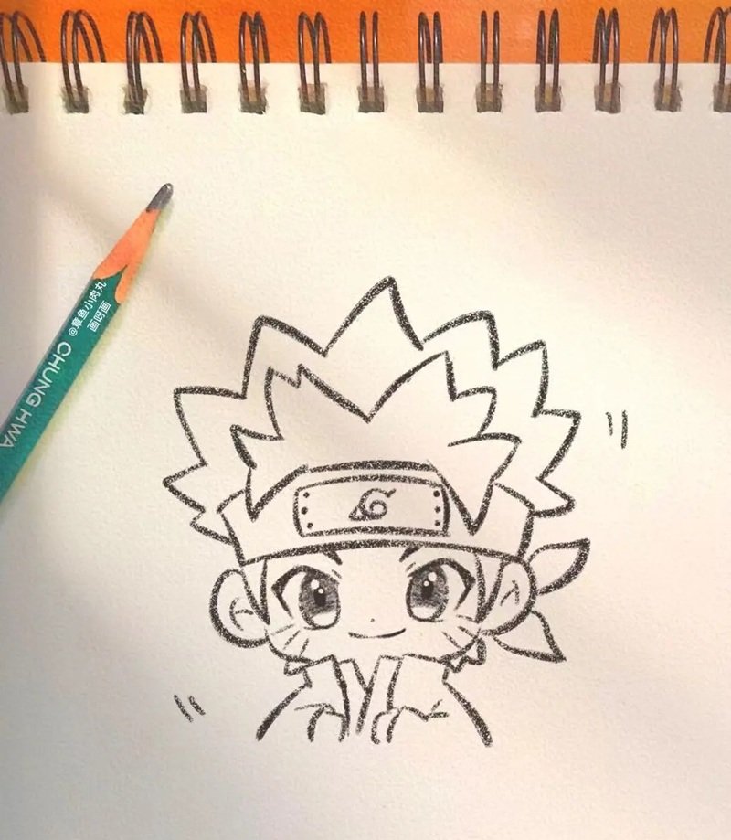 Cách vẽ chibi naruto