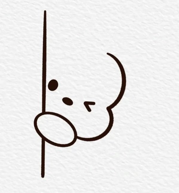 Cách vẽ con chó đáng yêu 4