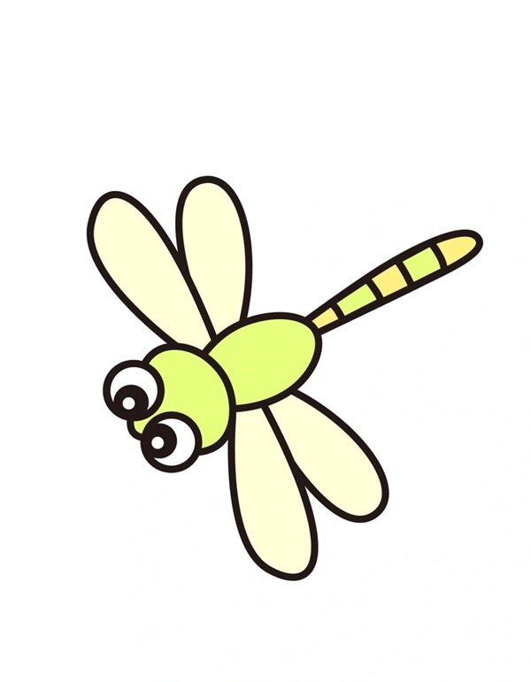 Cách vẽ con chuồn chuồn