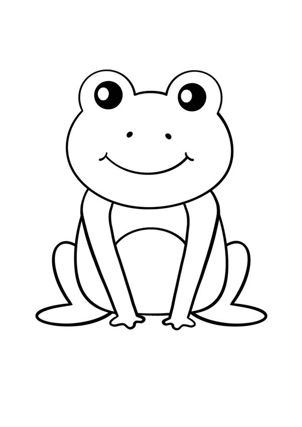 Cách vẽ con ếch đẹp 7