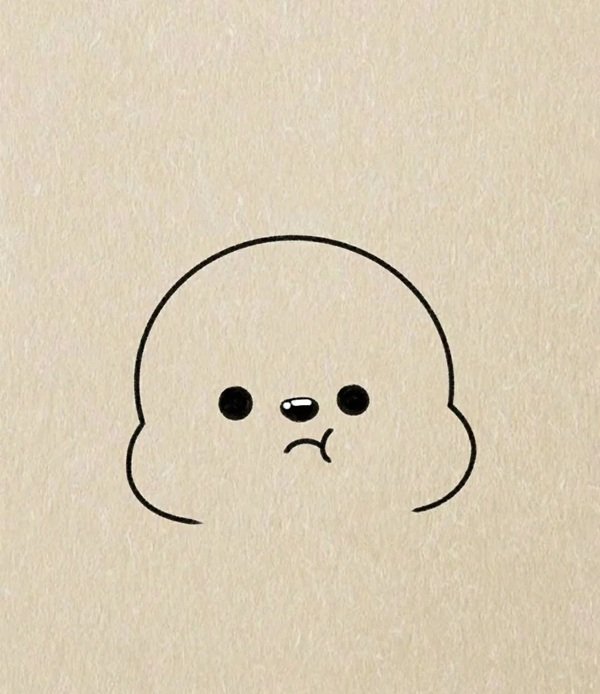 Cách vẽ con gấu cute 2