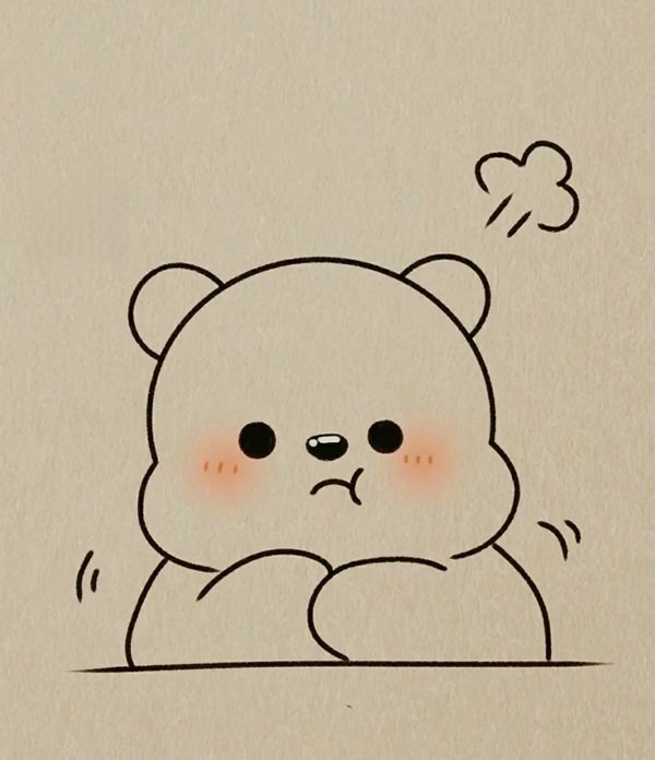 Cách vẽ con gấu cute 