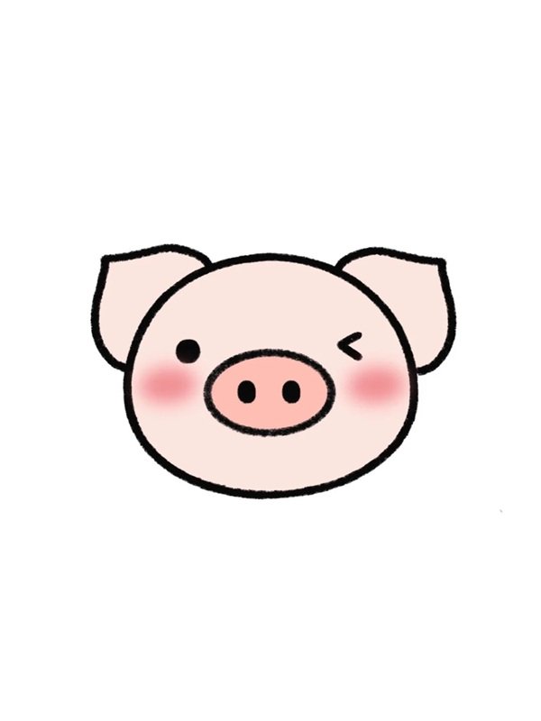 Cách vẽ con heo đẹp nhất 