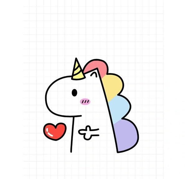 Cách vẽ con lân cute 
