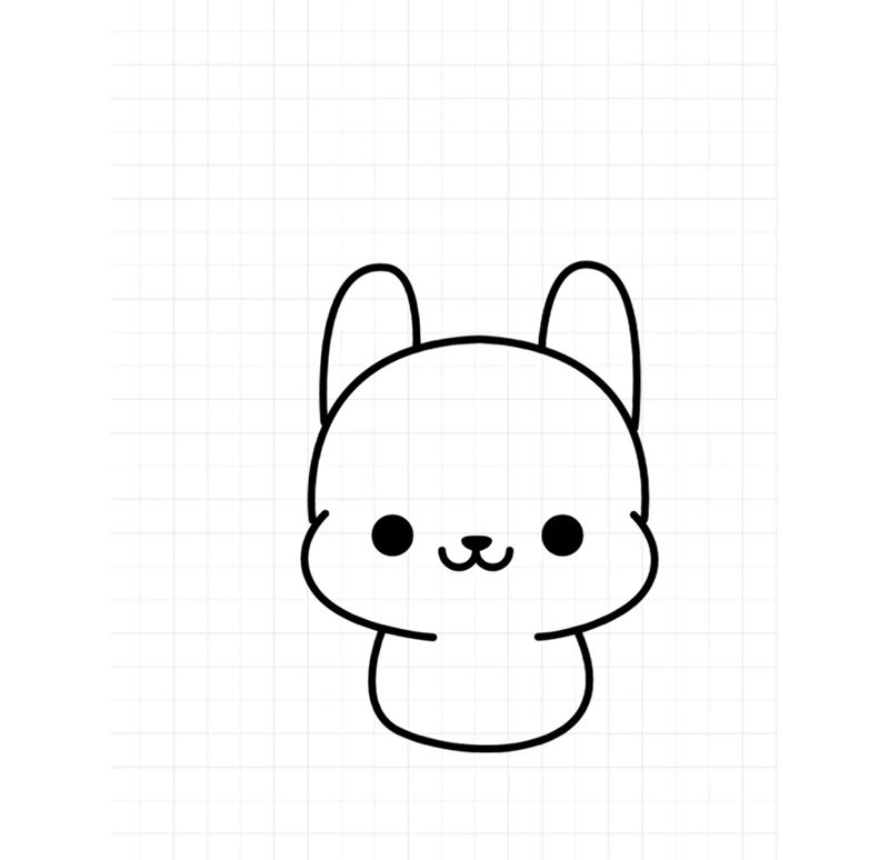 Cách vẽ sóc dễ nhất 3