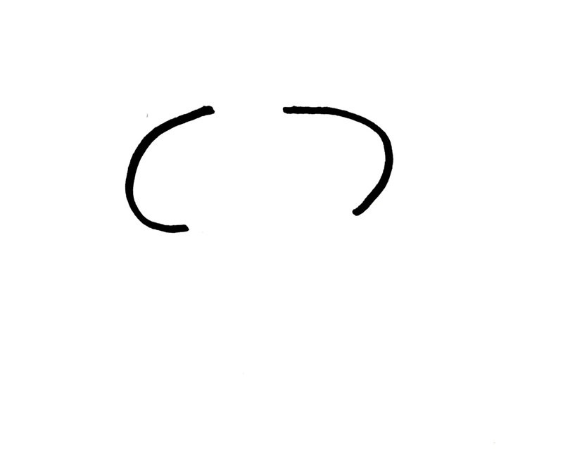 Cách vẽ con voi cho bé 1