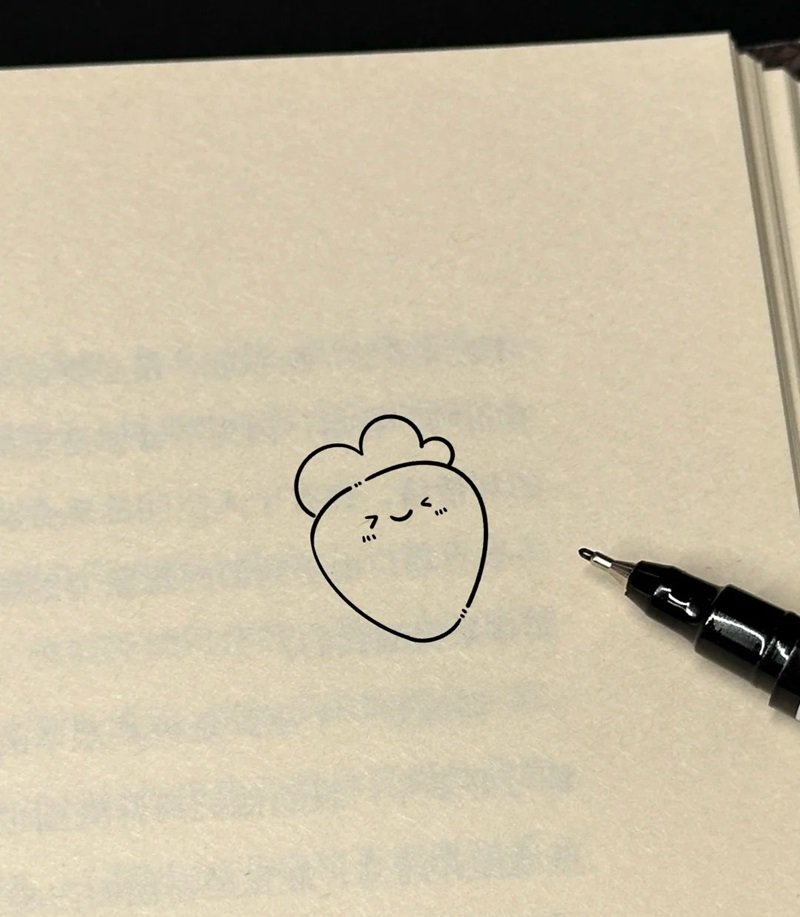 Cách vẽ củ cà rốt cute 3