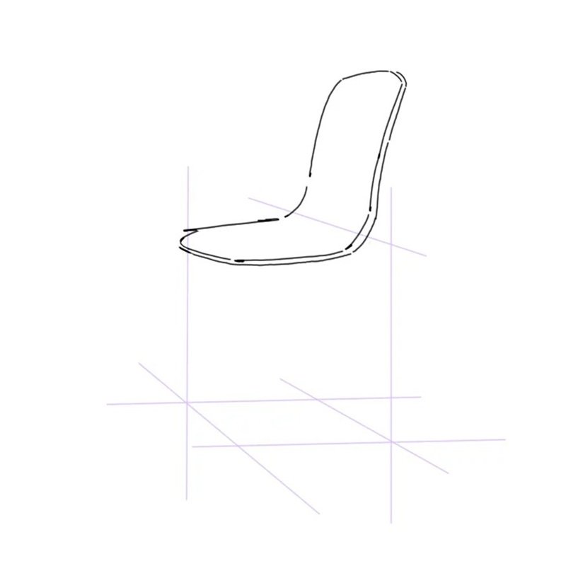 Cách vẽ ghế đẹp nhất thế giới 2