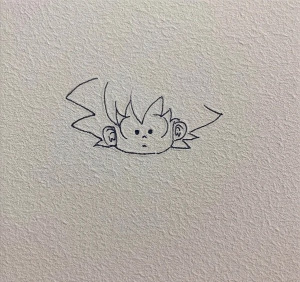 Cách vẽ goku chibi 4