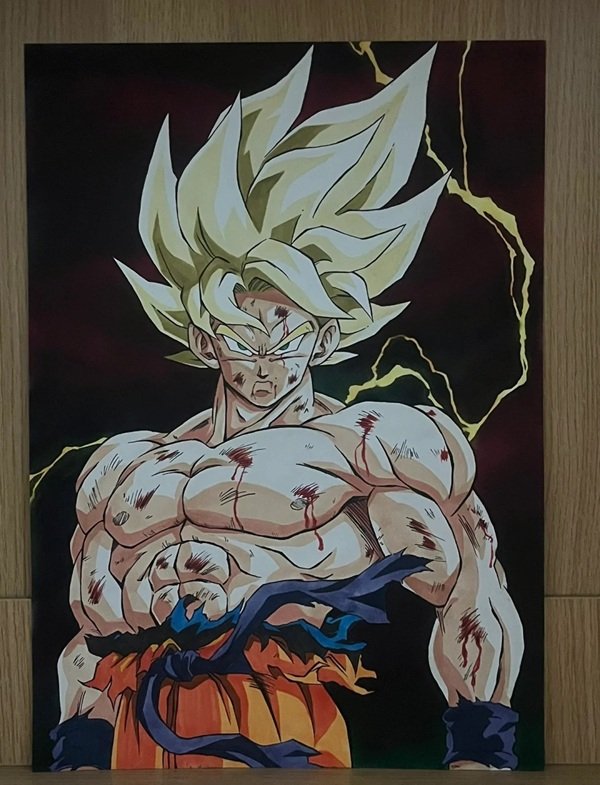 Cách vẽ goku đẹp nhất thế giới 