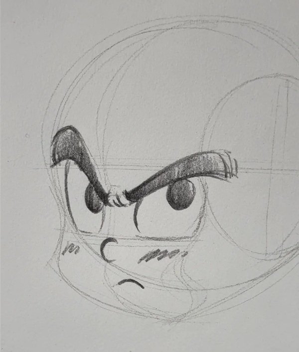 Cách vẽ goku đơn giản 3