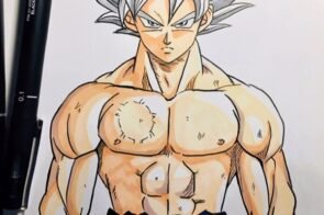 8+ Cách vẽ Goku ngầu từ A-Z cho fan Dragon Ball chính hiệu