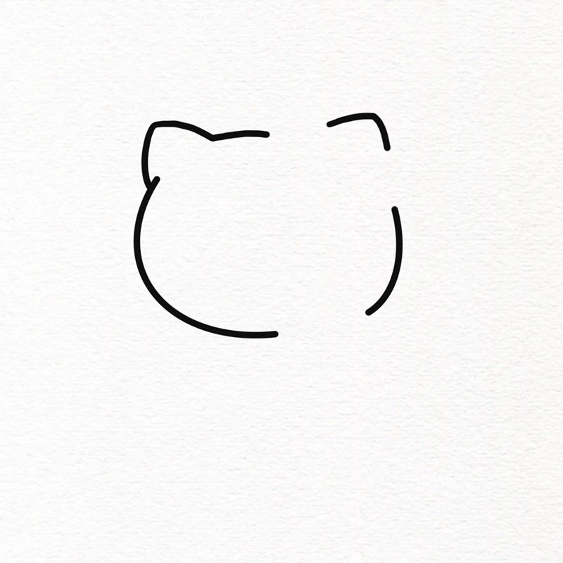 Cách vẽ Hello Kitty đẹp 1