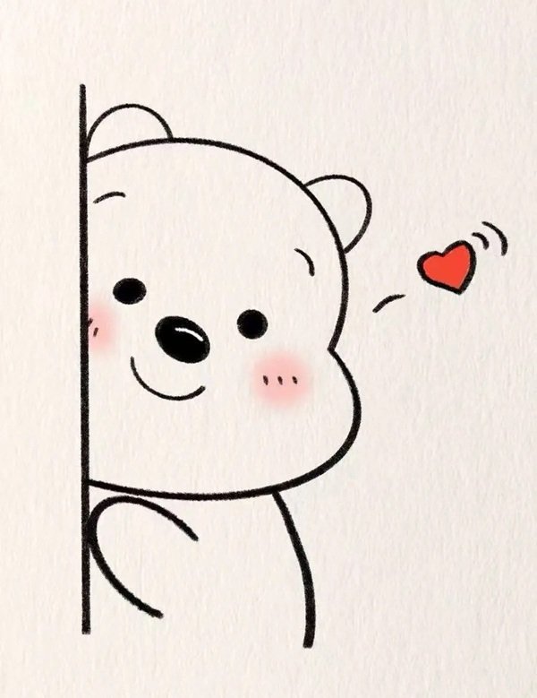 Cách vẽ hình con gấu
