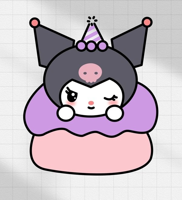 Cách vẽ kurumi dễ thương