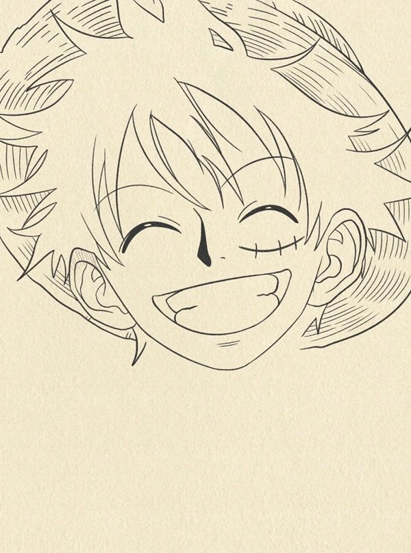 Cách vẽ luffy gear 2 3