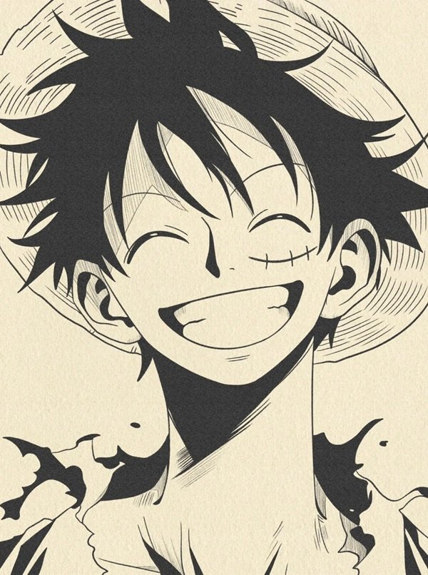 Cách vẽ luffy gear 2