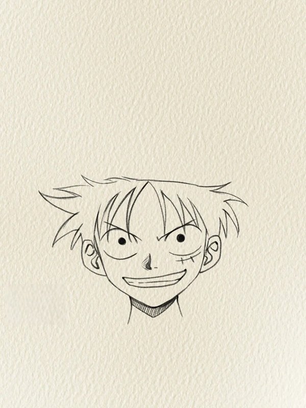 Cách vẽ luffy gear 4 4