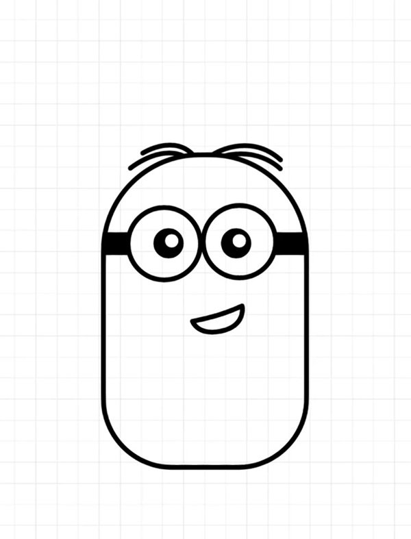 Cách vẽ minion​ 3